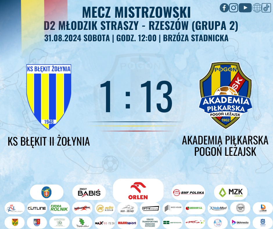 D1 Młodzik Starszy: Rzeszów (Grupa 2)